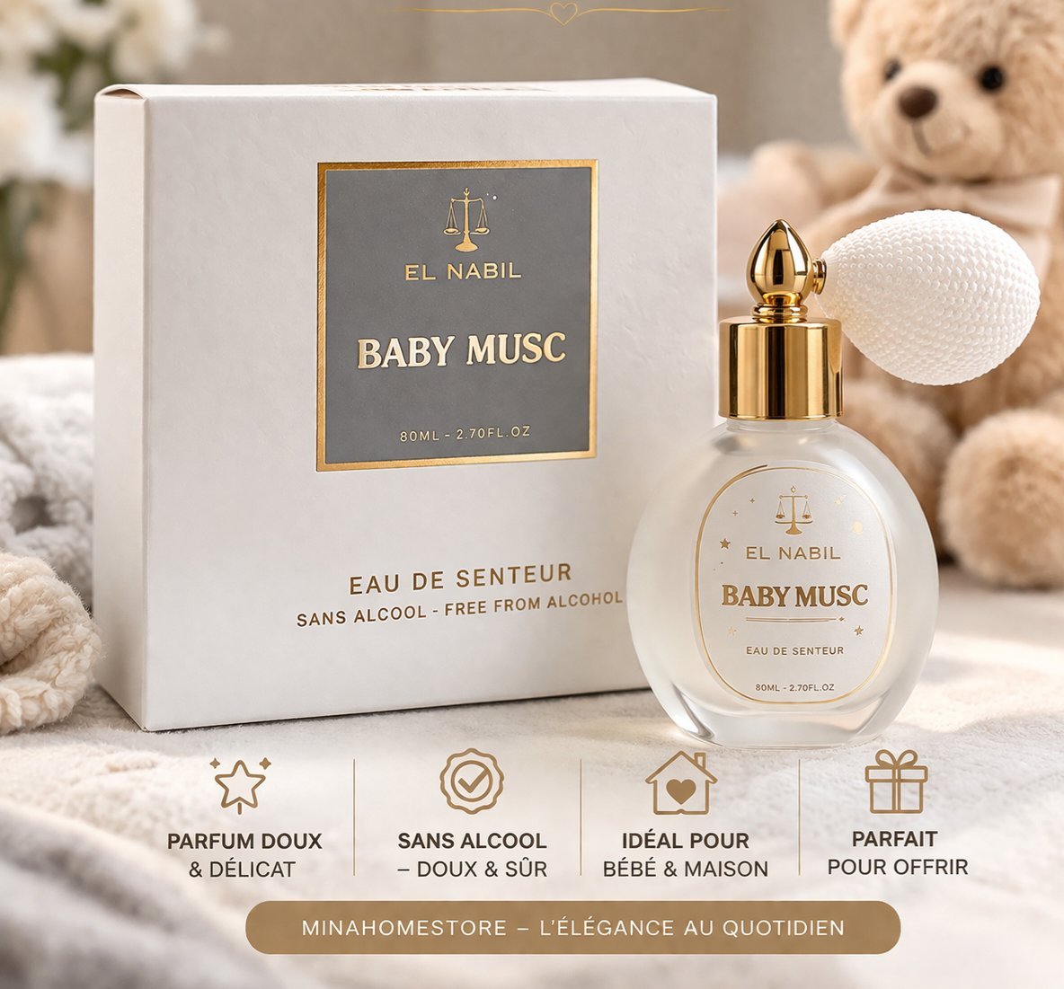 Parfum El Nabil baby Musc 