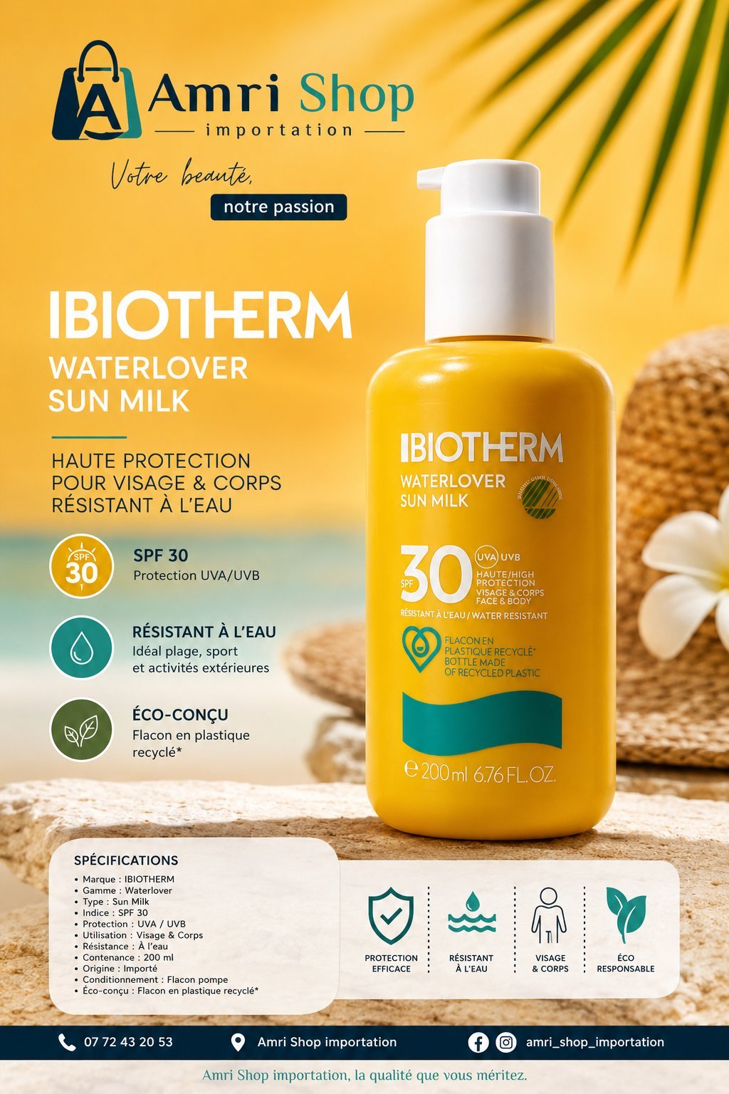 Biotherm Lait solaire fondant