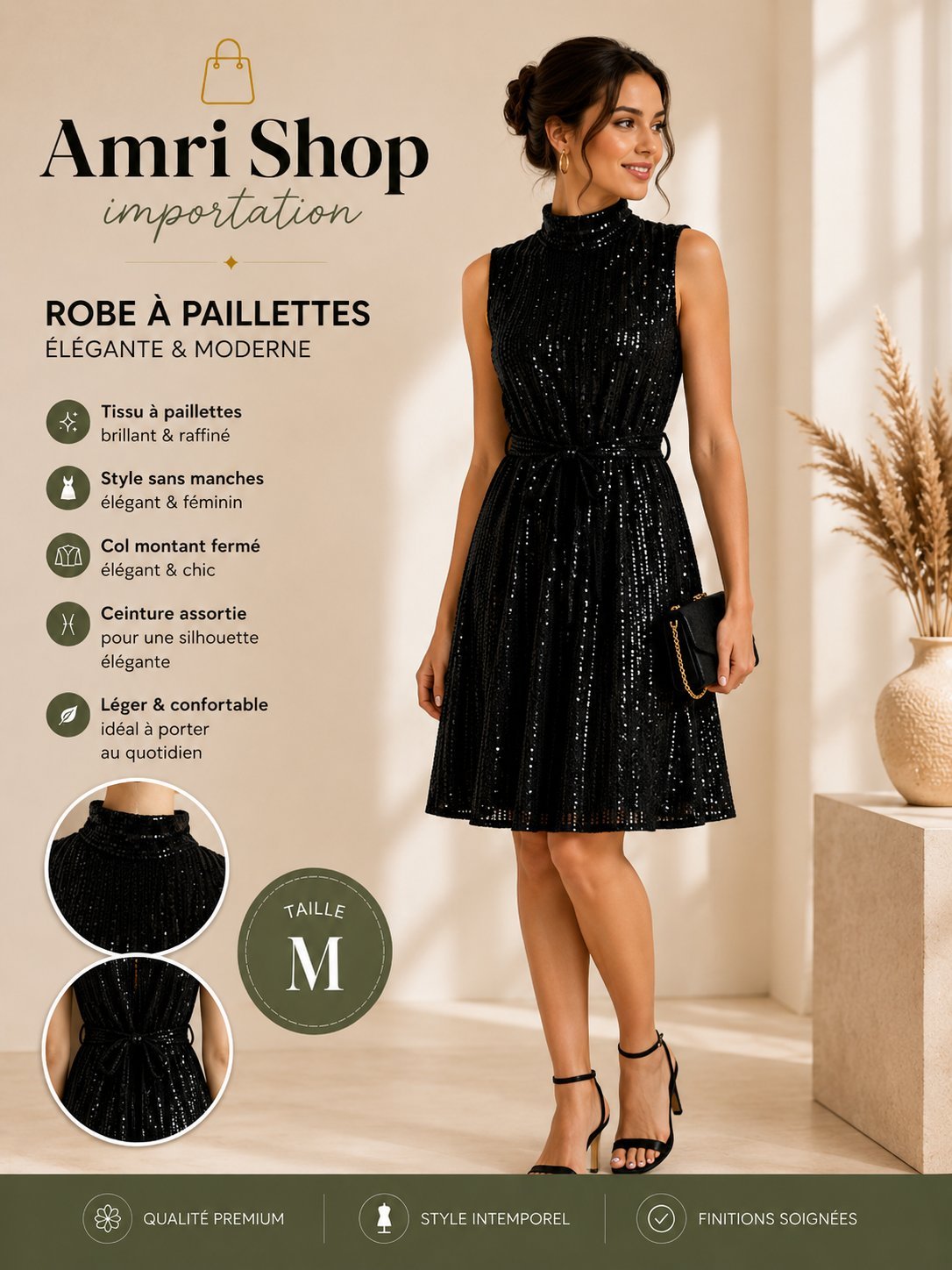 Robe à paillettes 
