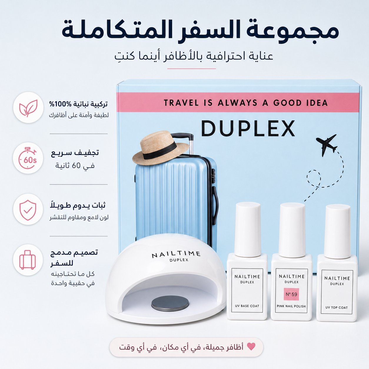 Coffret de Voyage DUPLEX - Nailtime