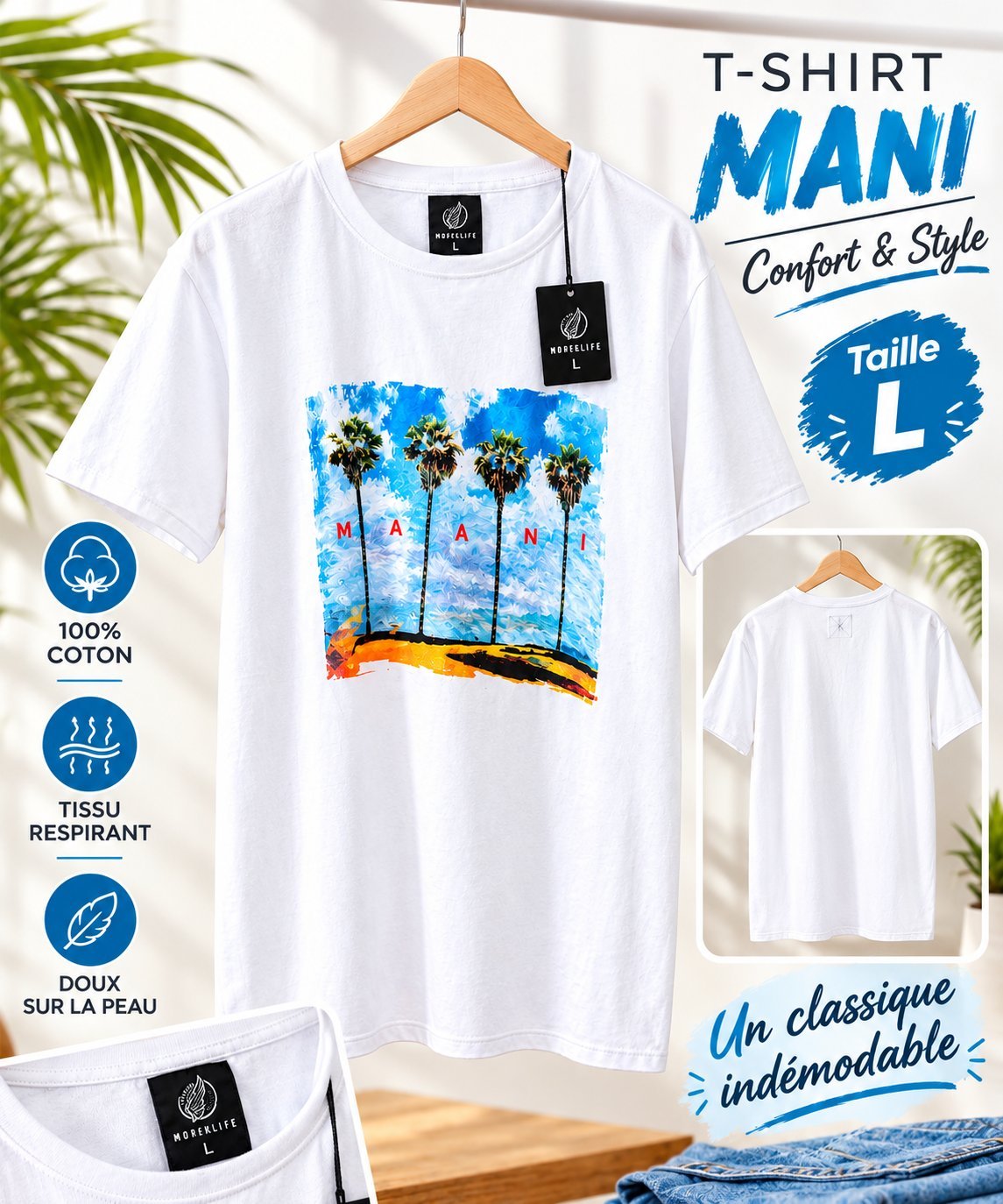 T-shirt blanc