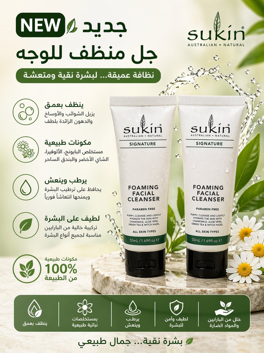 Gel Nettoyant sukin