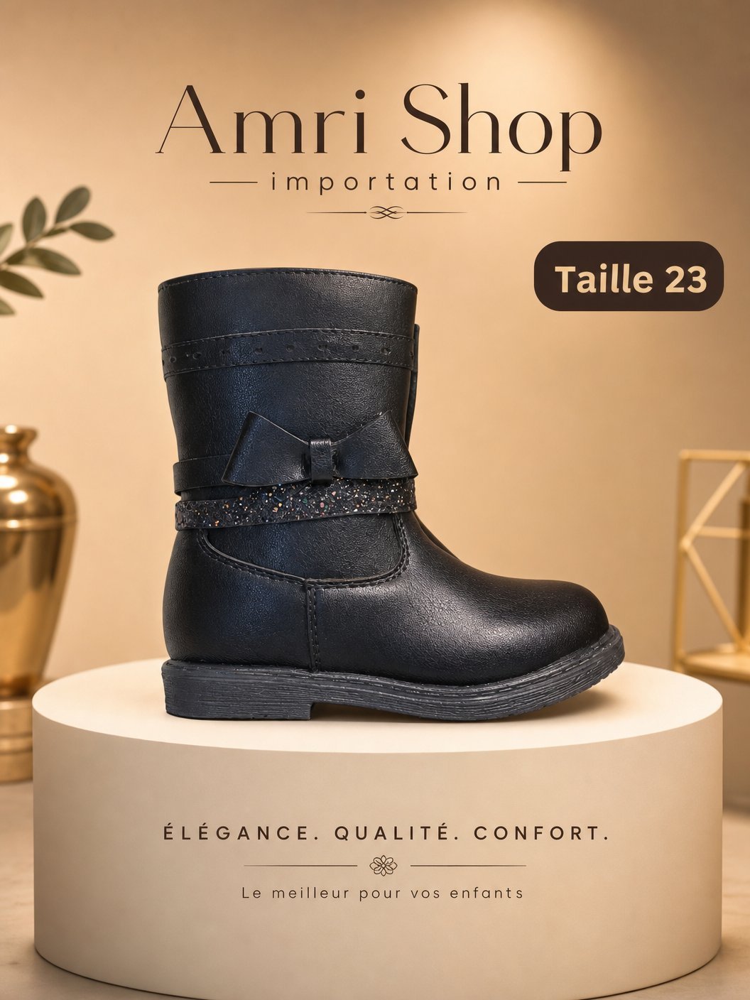 Bottines bébé fille