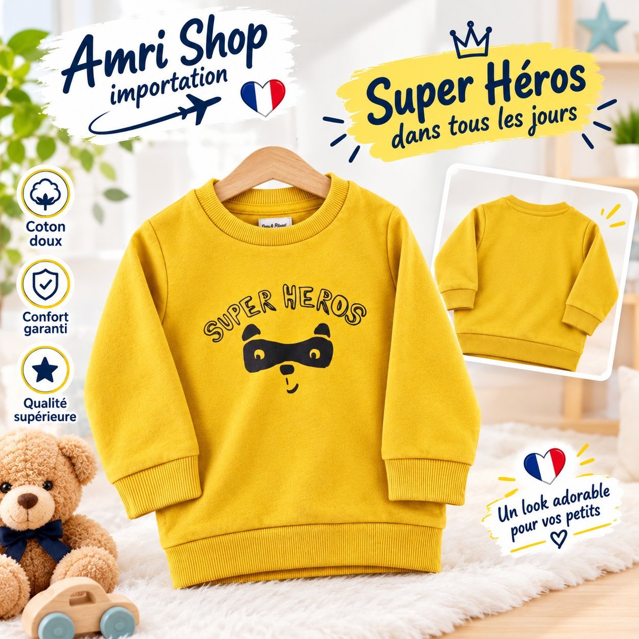 Sweat-shirt bébé garçon