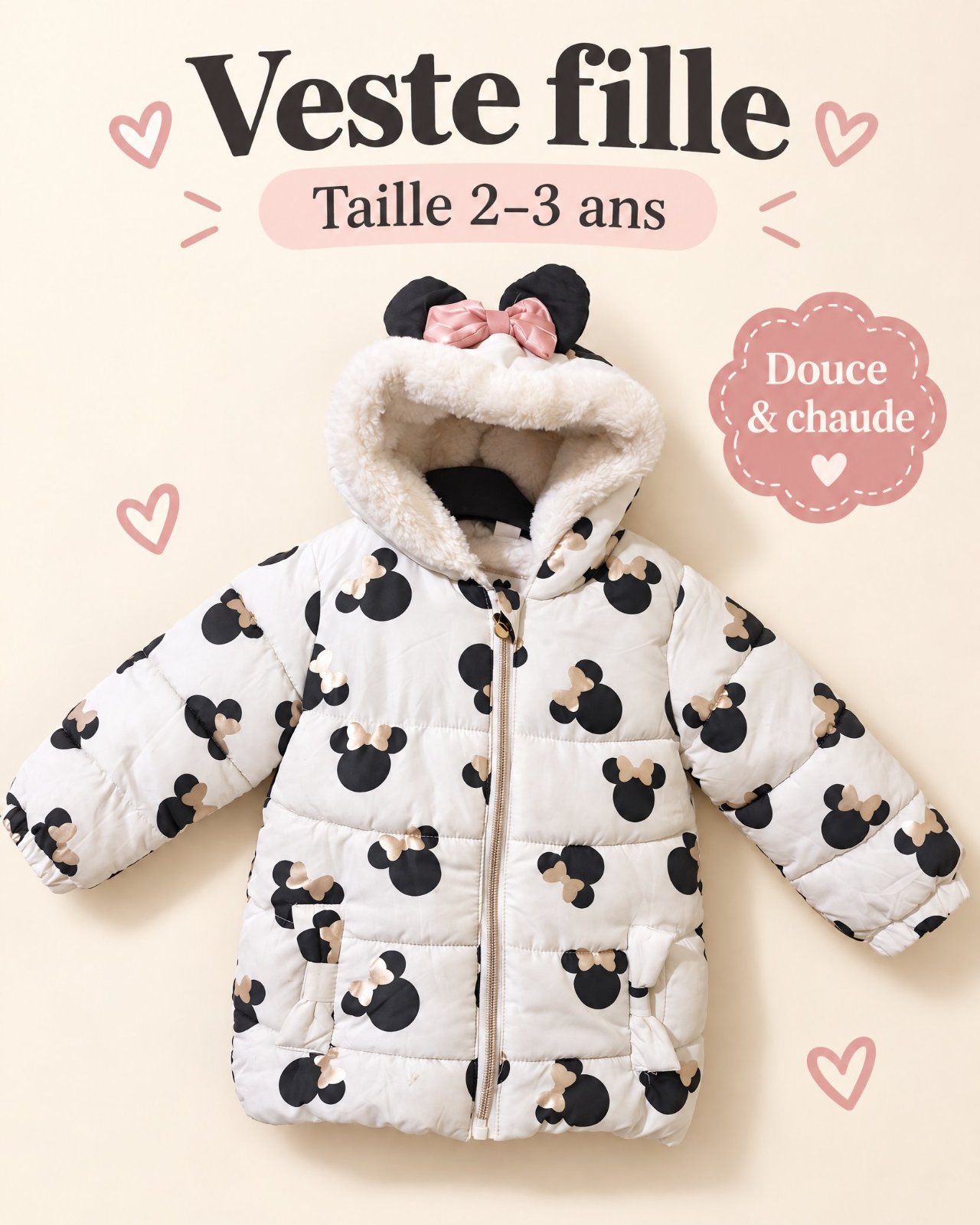 Veste Mickey Mouse pour fille