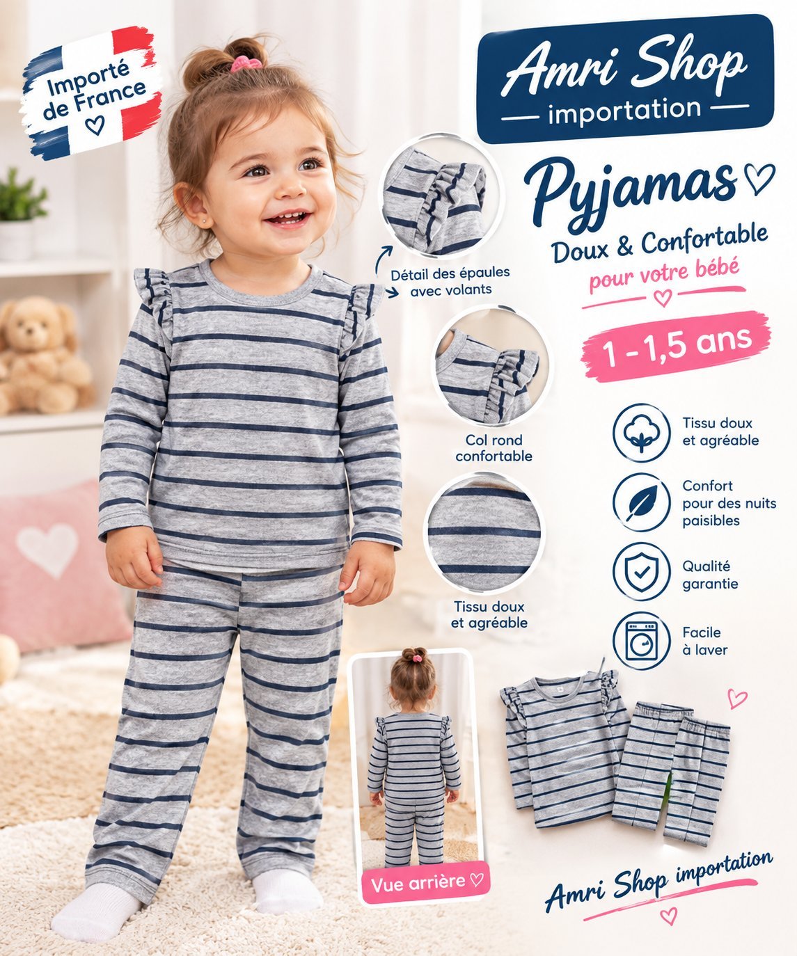 Pyjama bébé fille