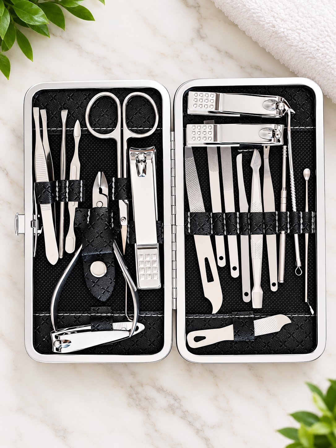 Trousse complète de manucure et pédicure 
