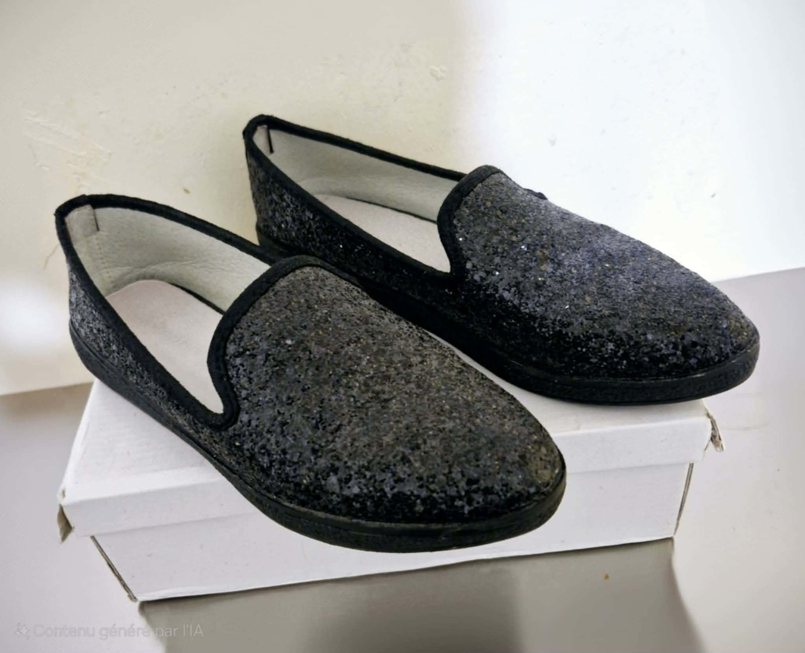 Chaussures femme pailleté 