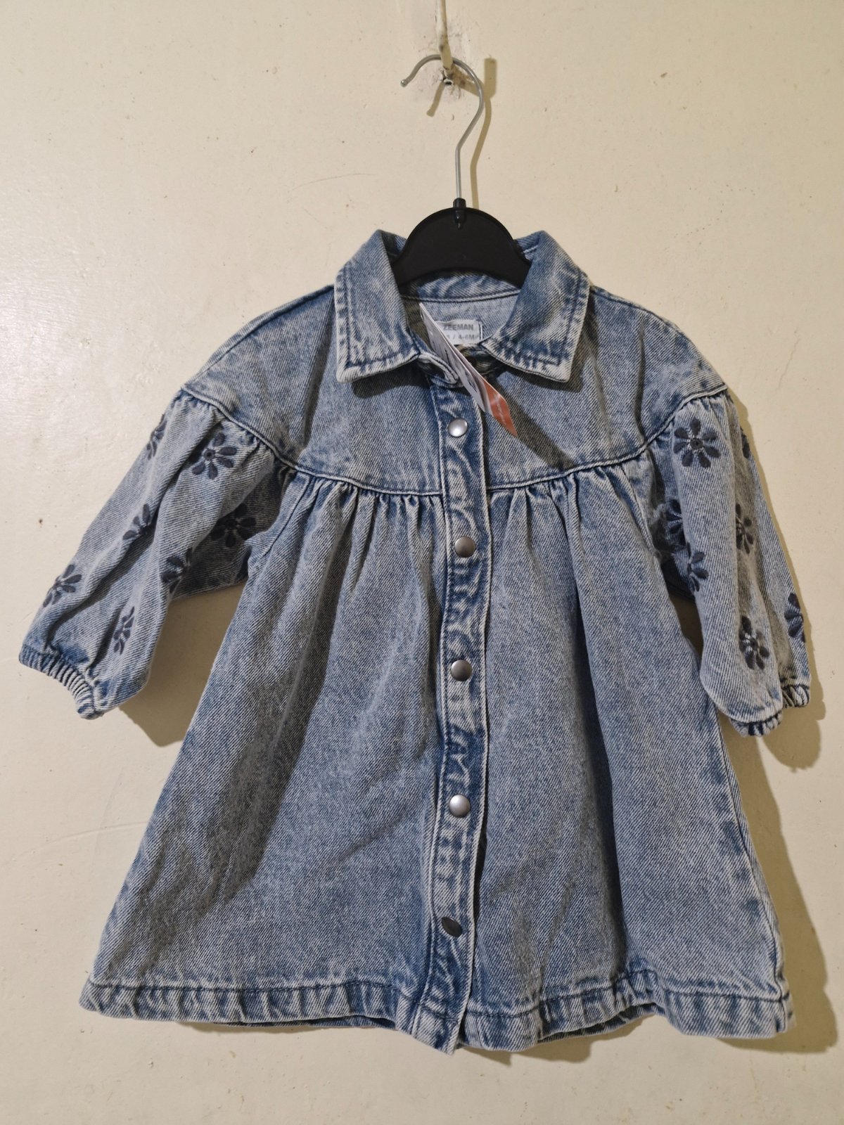 Robe bébé en Jean pour fille