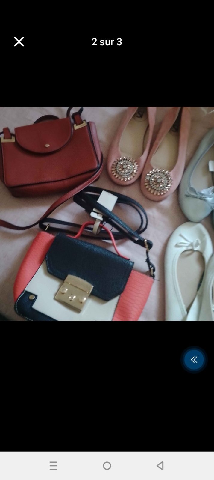 Lot sac et ballerines 