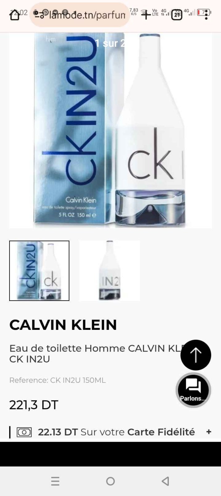 Parfum homme