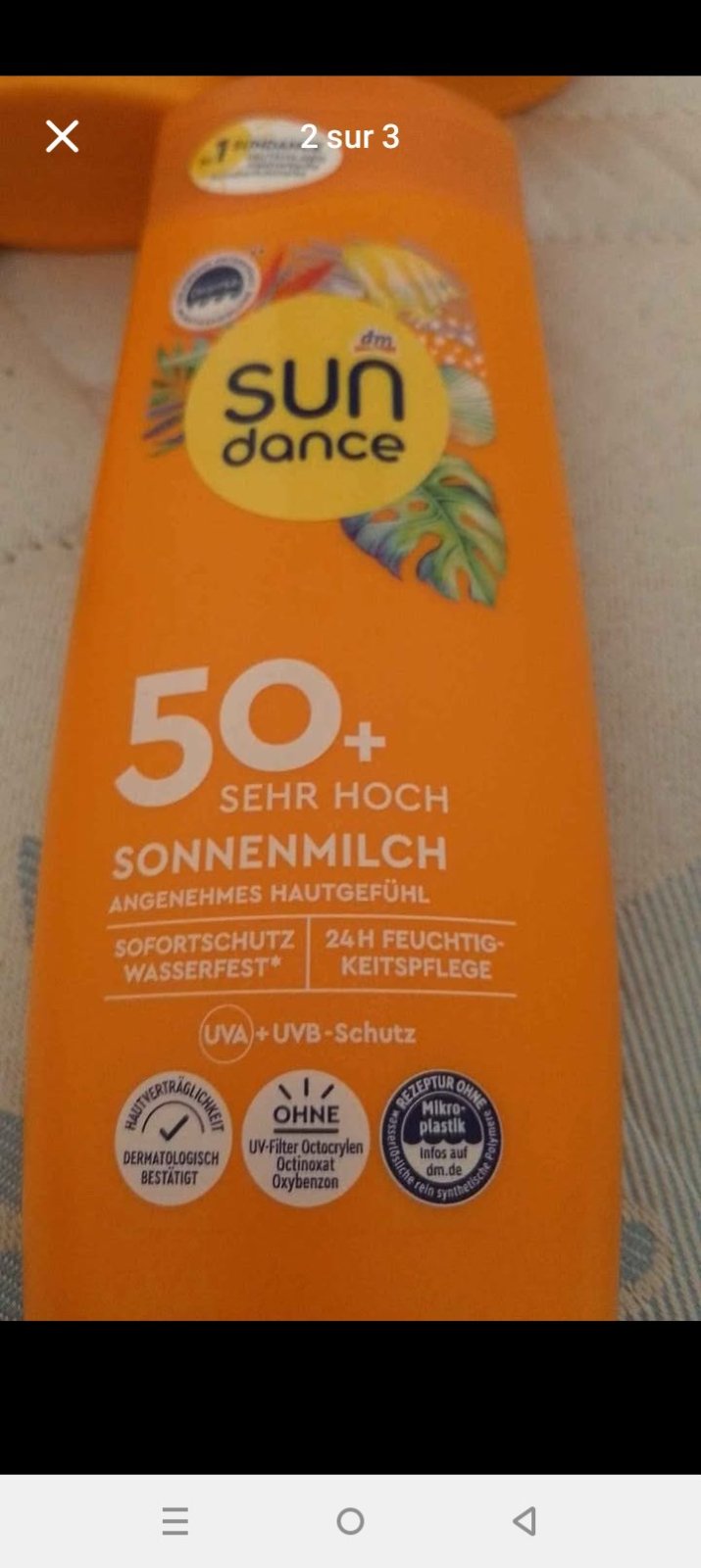 Crème solaire