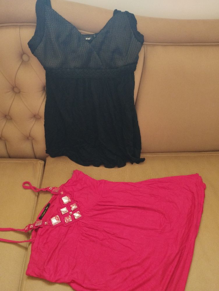 2 debardeurs en cotton jdaydine
