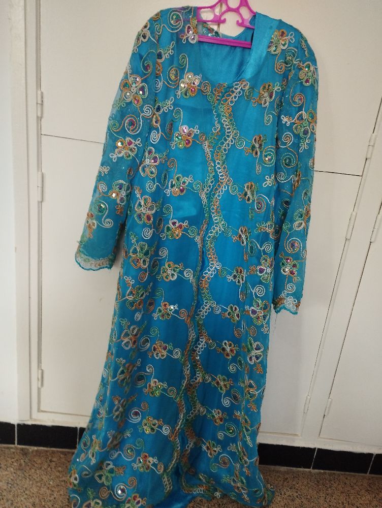 Coftan bleu Turquoise 