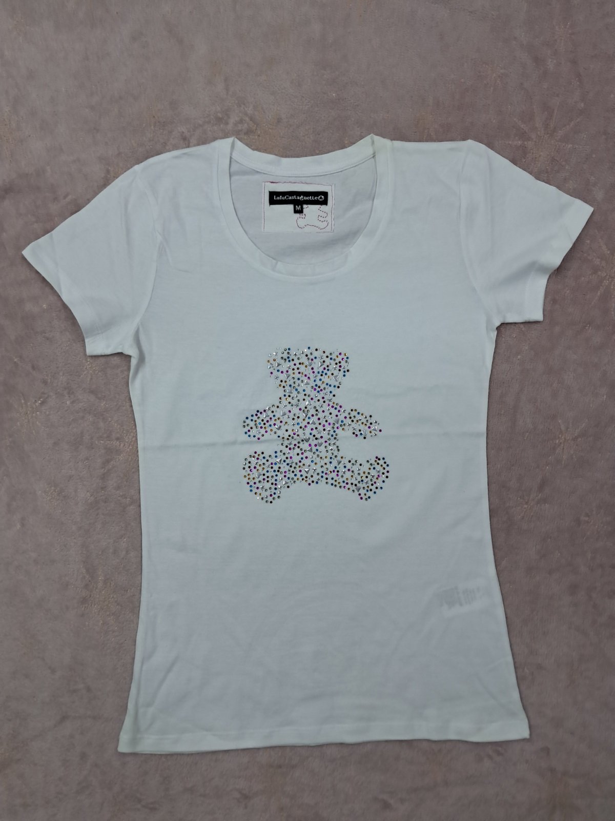 T-shirt femme blanc LuluCastagnette