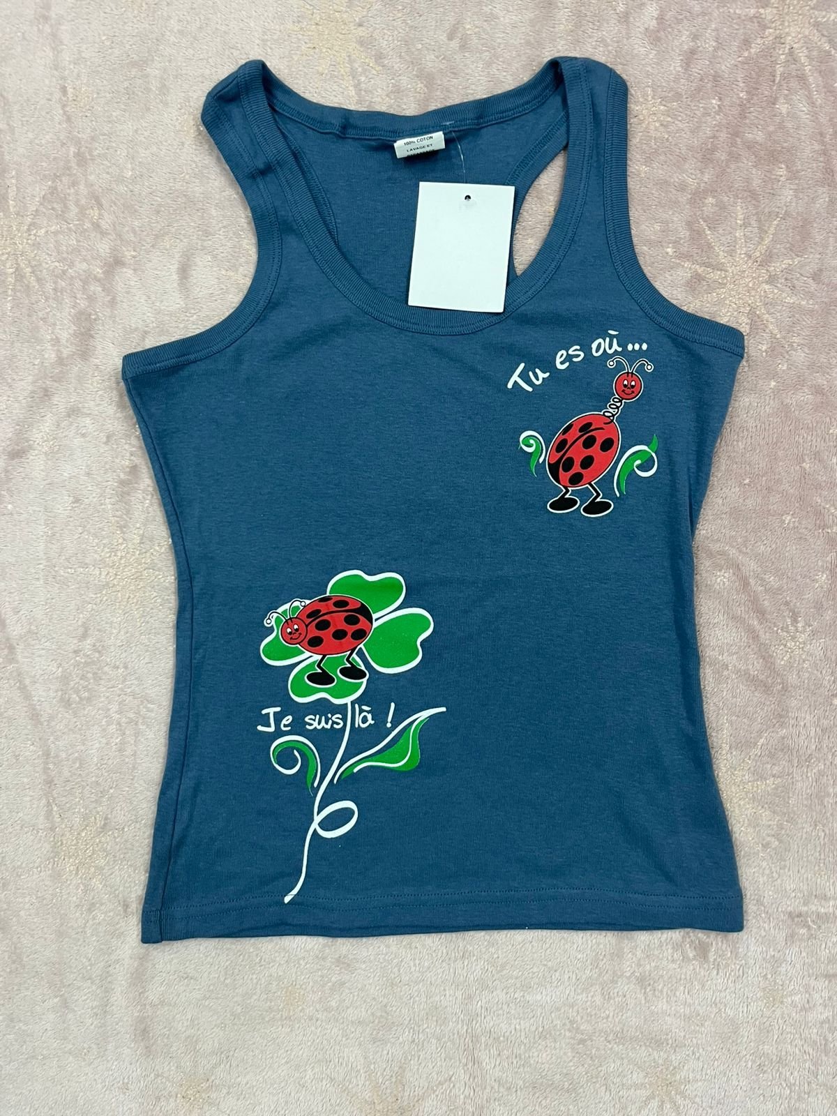 Tank Top Femme Coccinelles