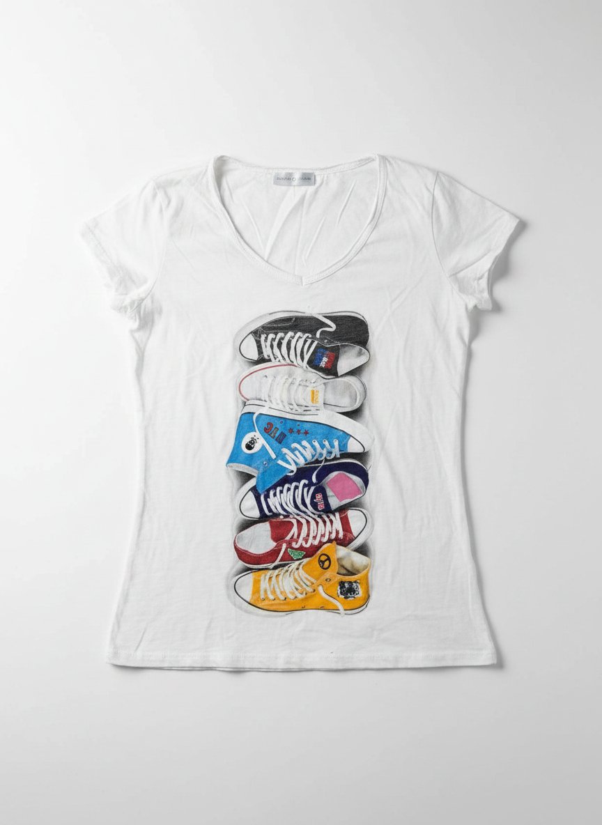 T-shirt femme blanc Cache Cache