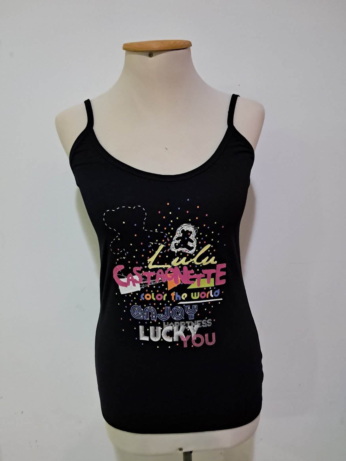 Débardeur Noir LuluCastagnette (Taille L)
