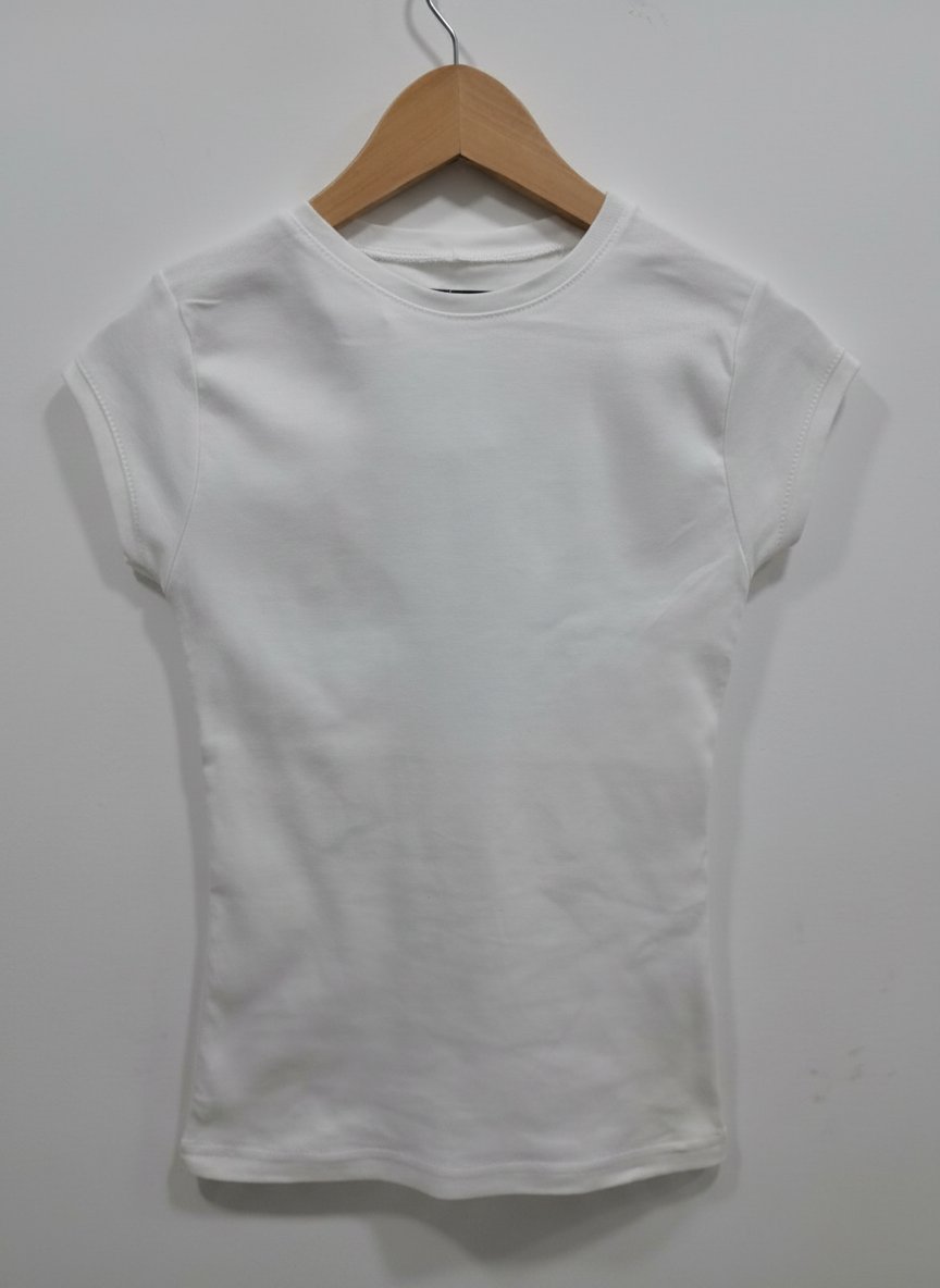 T-shirt basique sans manches - Blanc