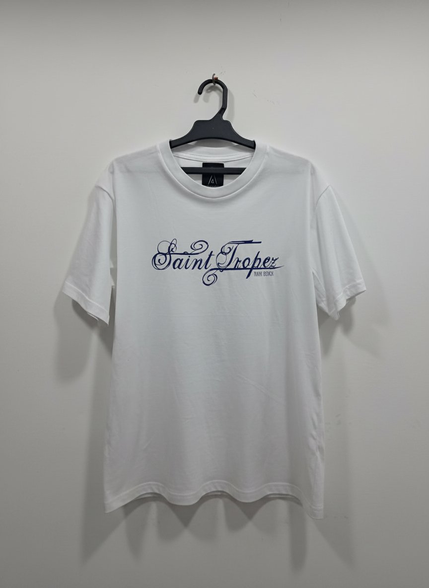 T-shirt Nikki Beach Saint Tropez - Blanc - Taille XXL