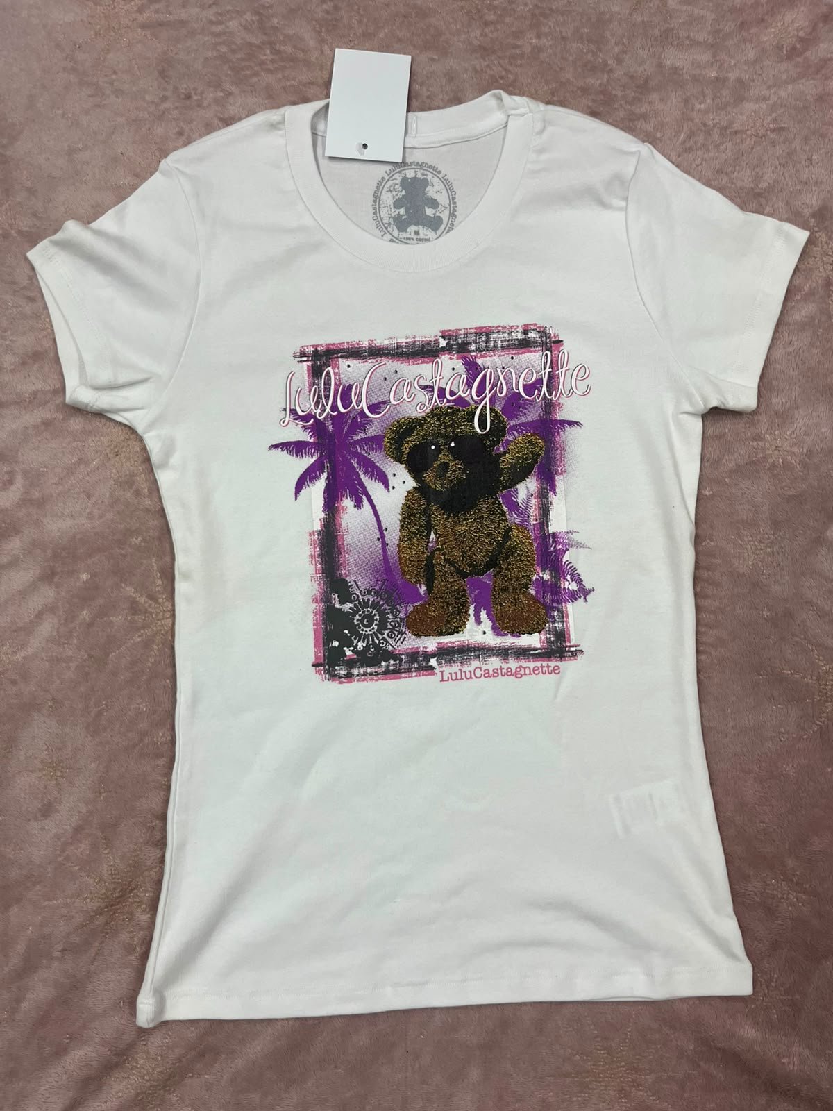 T-shirt Blanc LuluCastagnette