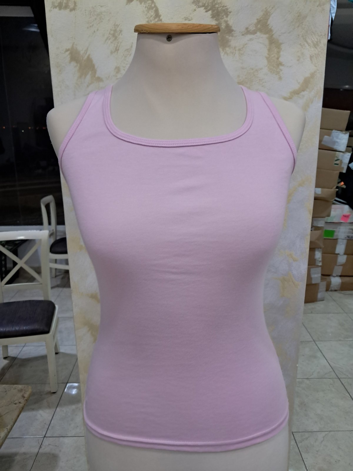 Tank top ajusté rose - Taille 36 (S)