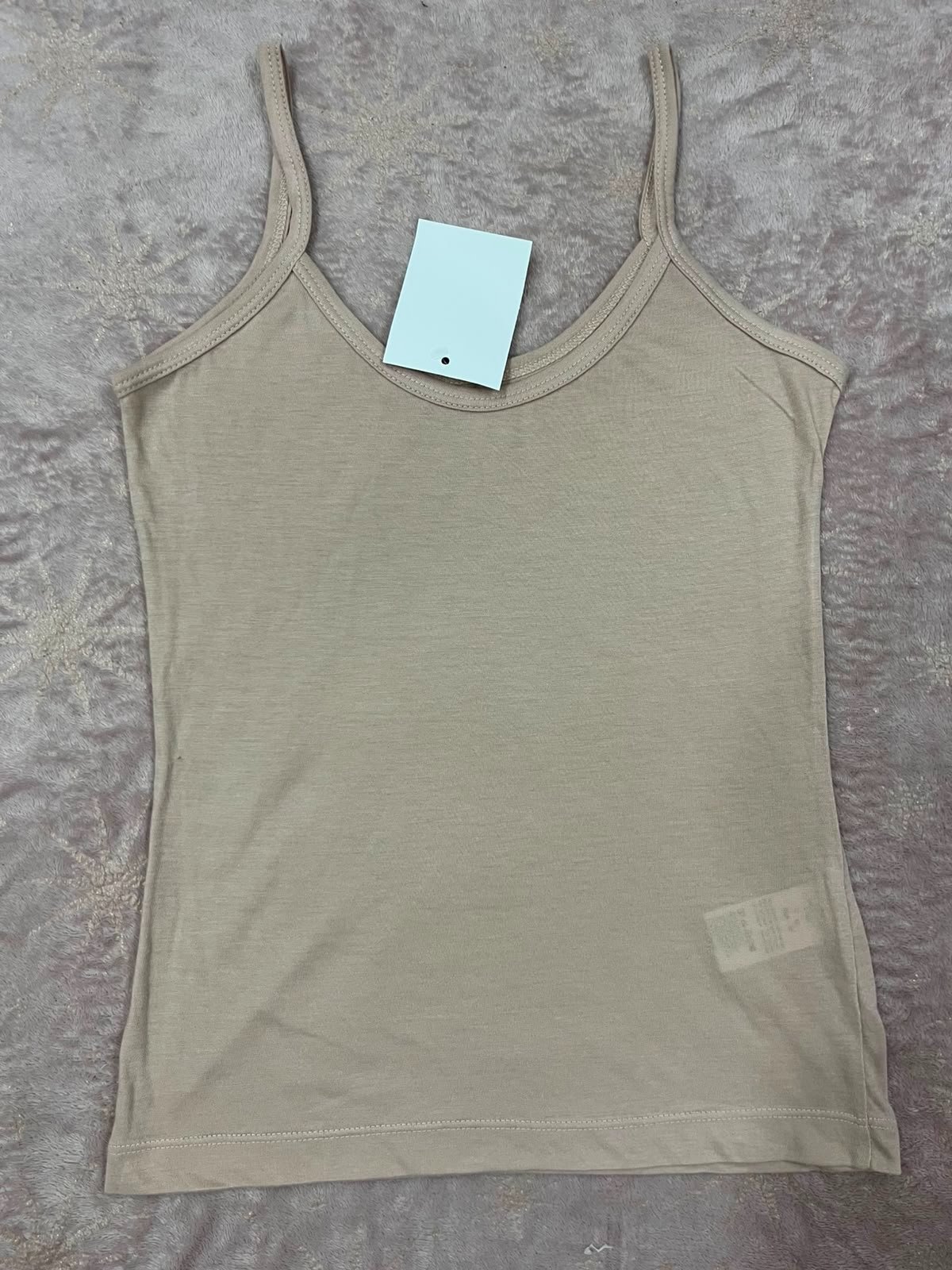Camisole Lulu Castagnette Beige Uni
