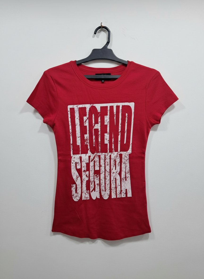  T-Shirt Femme Segura Rouge "Legend" - Taille M | Neuf