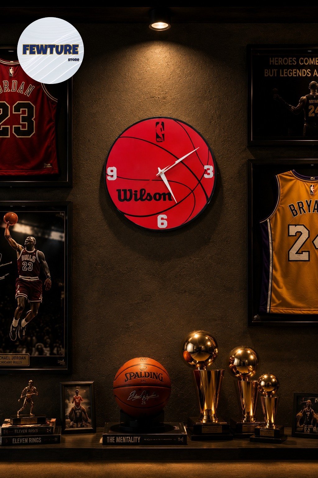 Horloge Basketball NBA 🏀