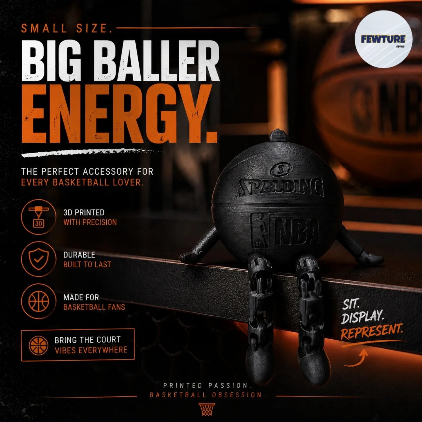 Porte-clés basketball NBA 