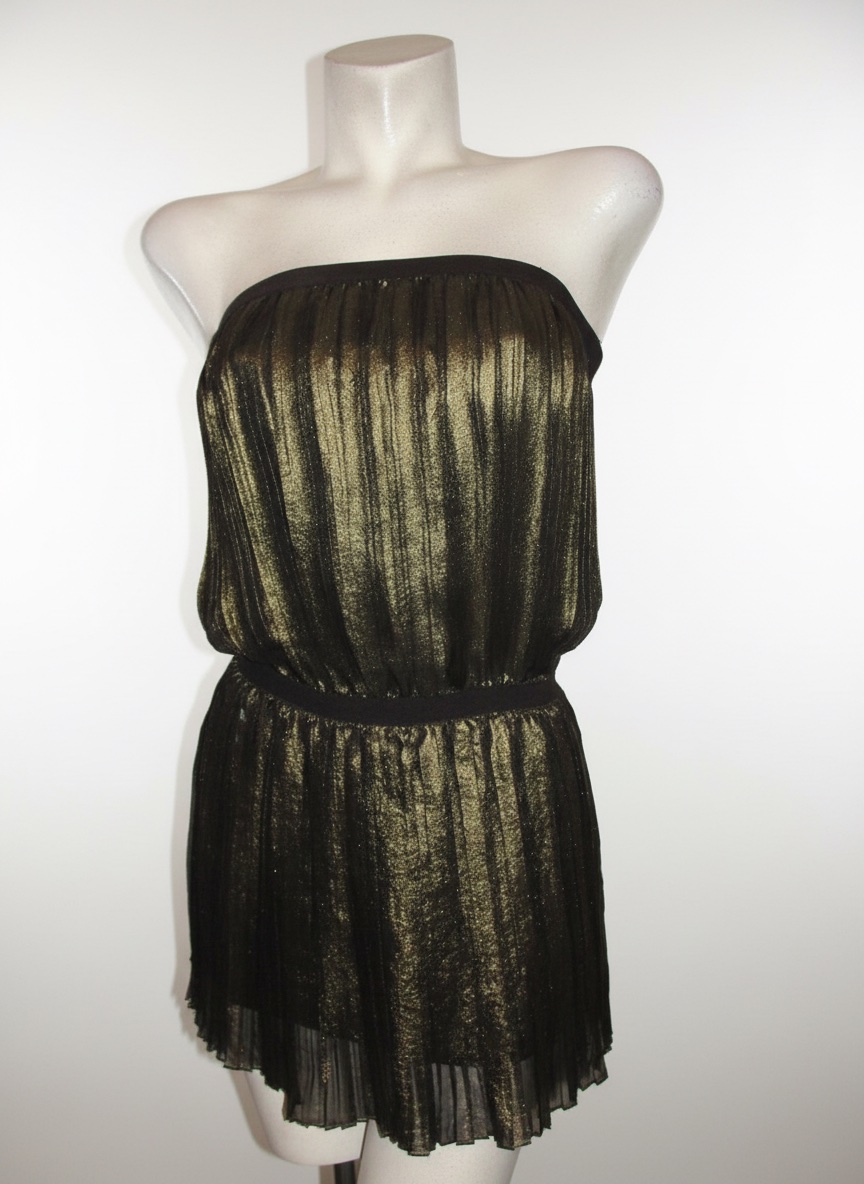 Robe effet satiné