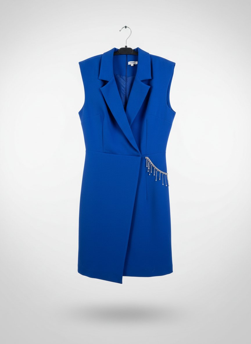 Robe bleu roi 