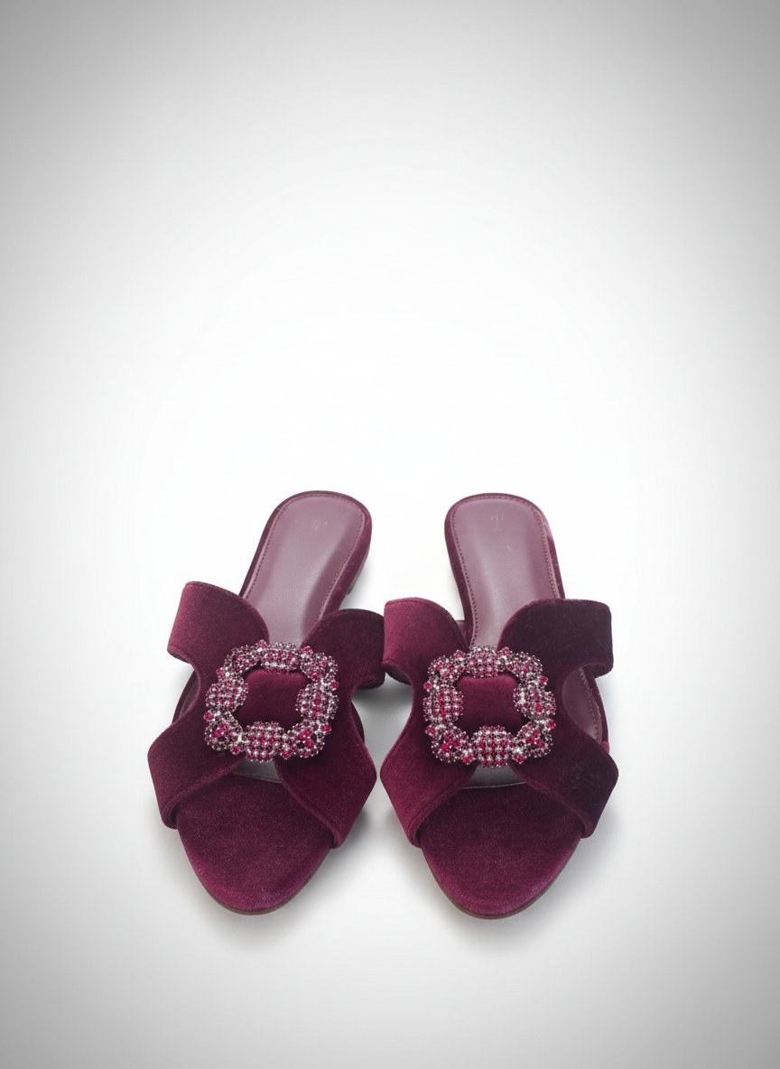 Mules rouge Bordeau neufx 