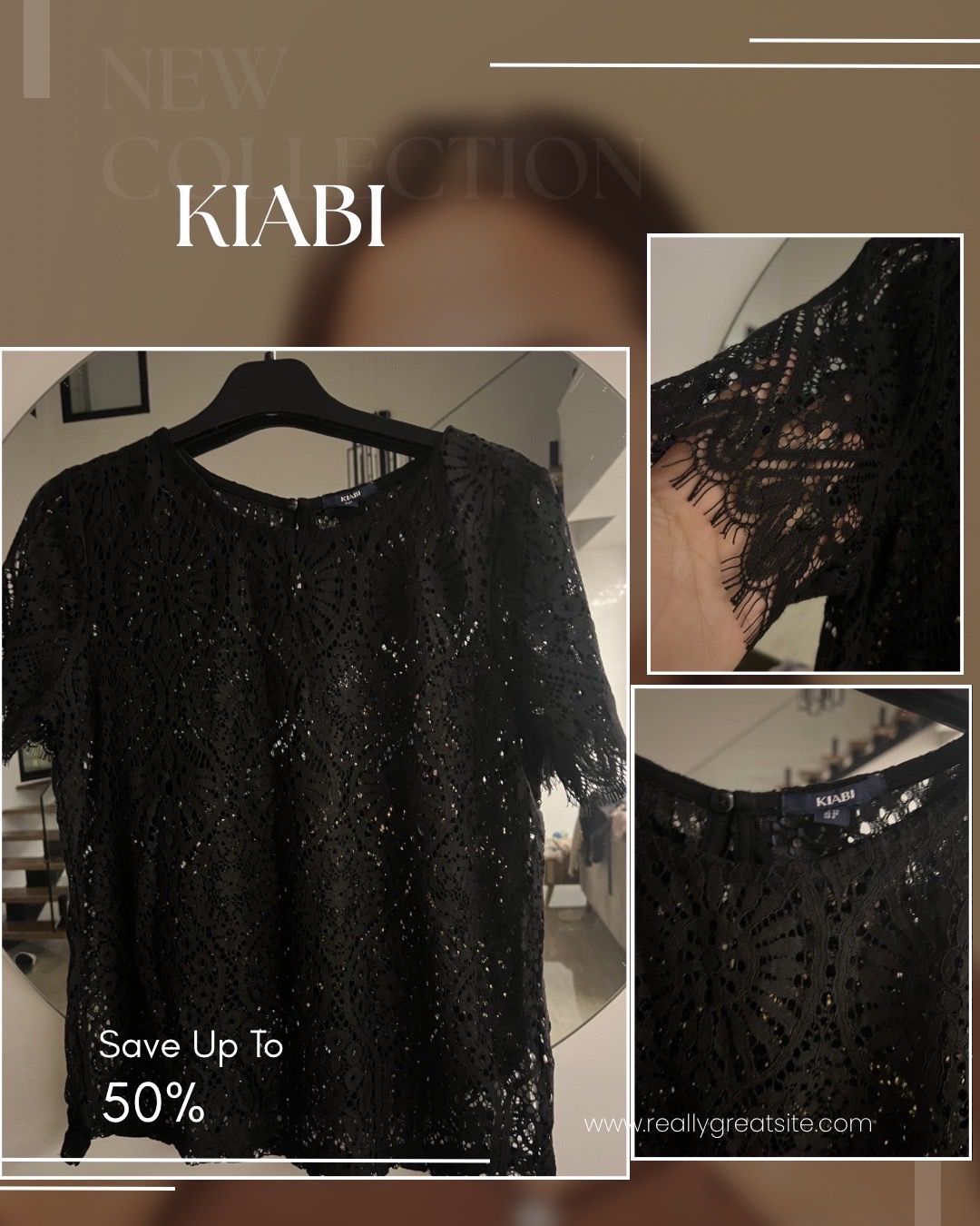 Top dentelle Kiabi