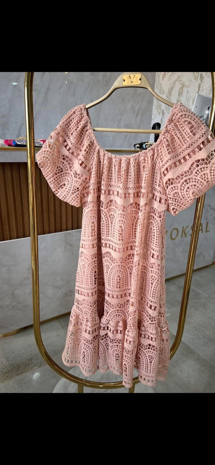 Coquette Robe rose poudre 💕