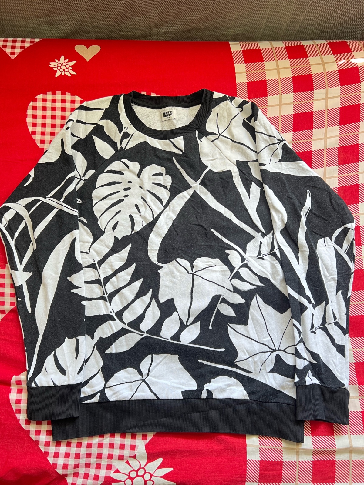 Pull noir & blanc