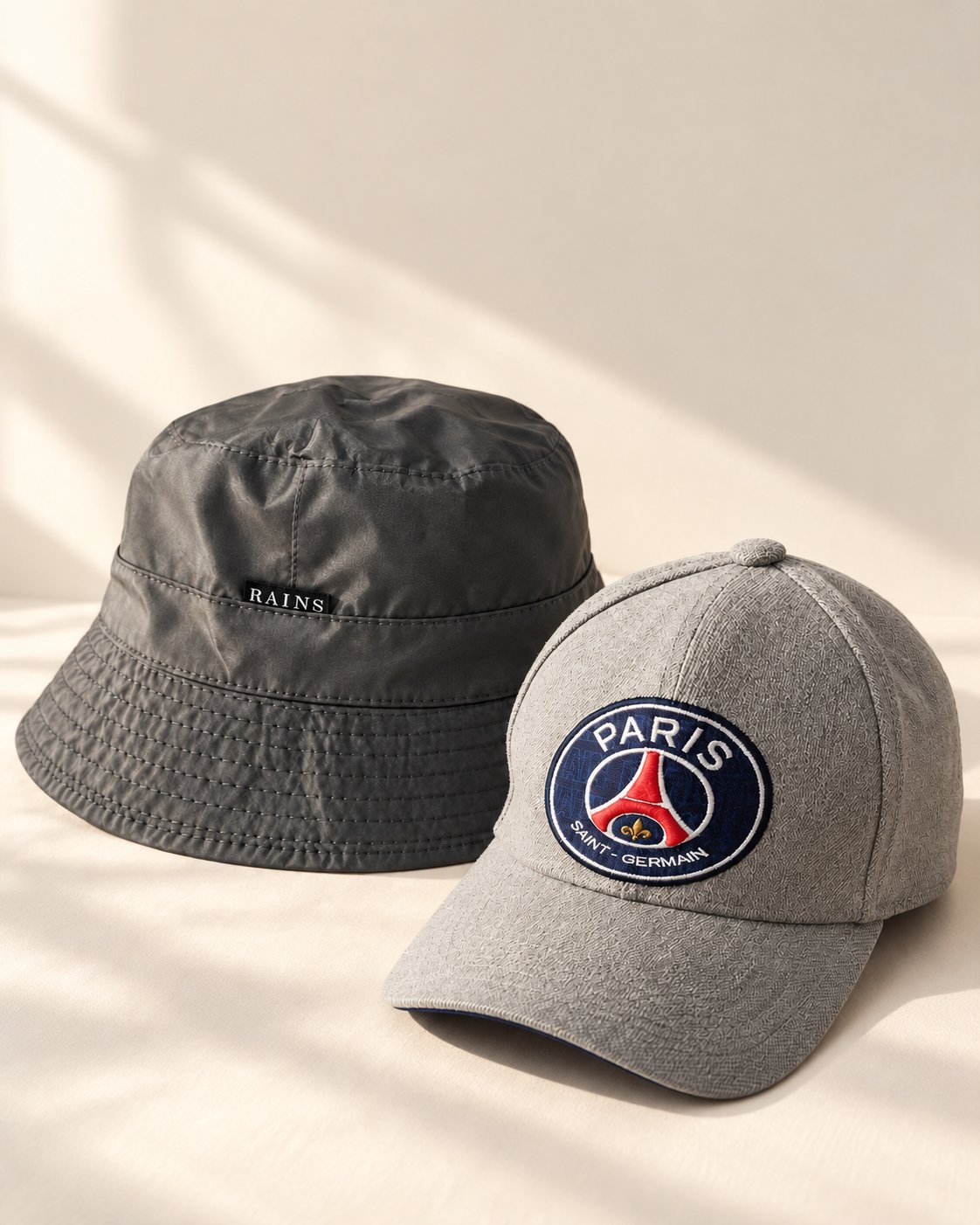 Le DUO: BOB RAIN 🌧 + CASQUETTE PSG ⚽️