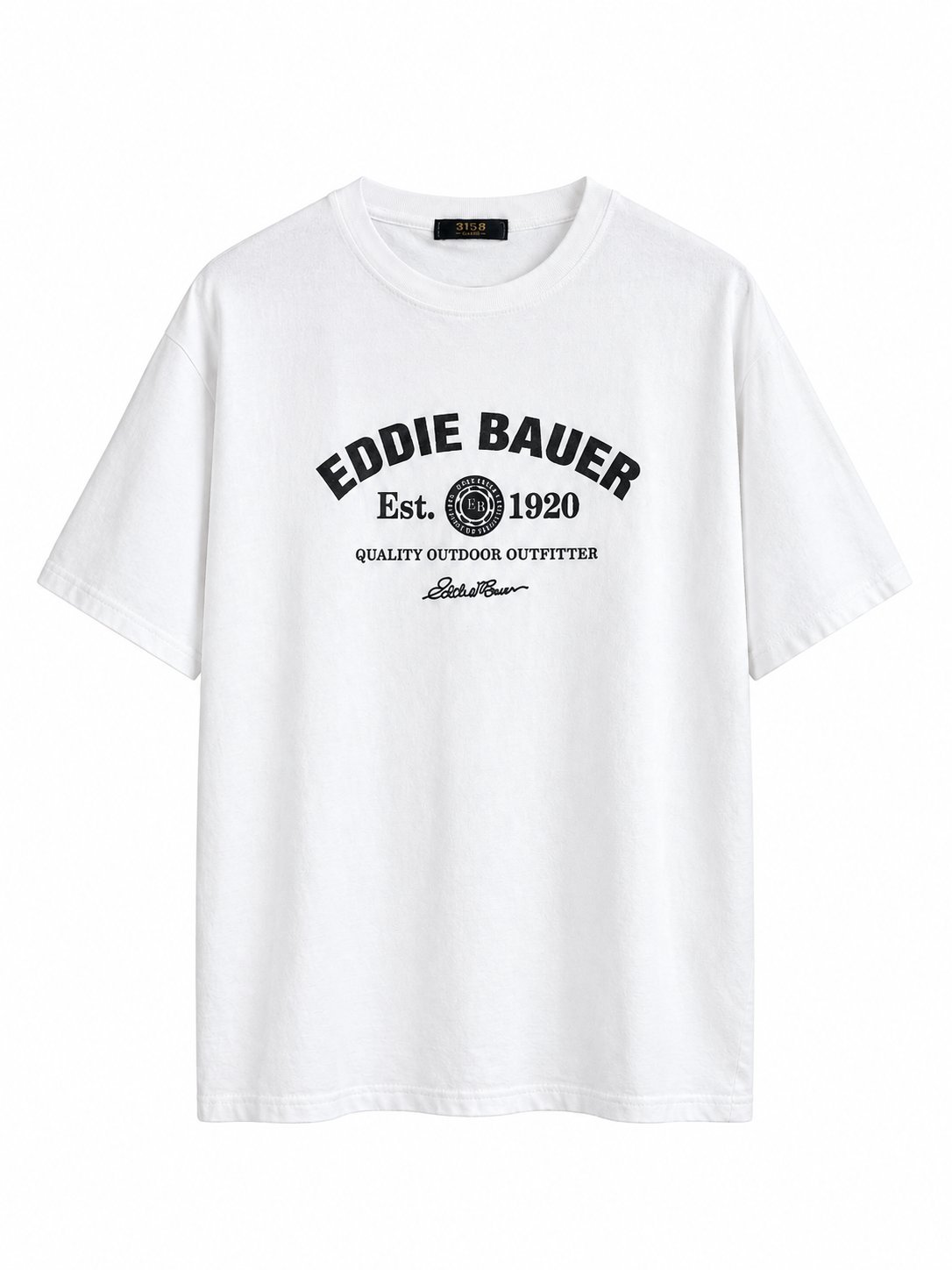 T-shirt blanc Eddie Bauer || Unisex 