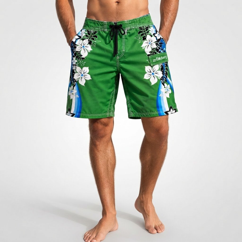 Short Billabong Tropical Vert 🏝 || Taille 32