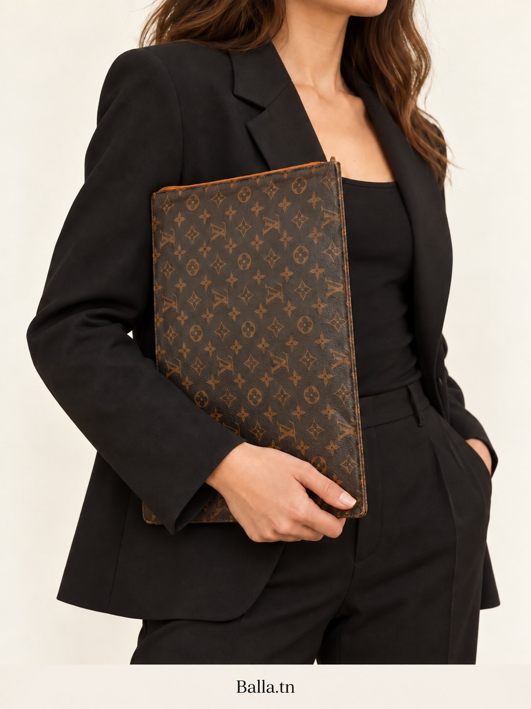 Porte-documents monogramme | Le charme vintage 🤎