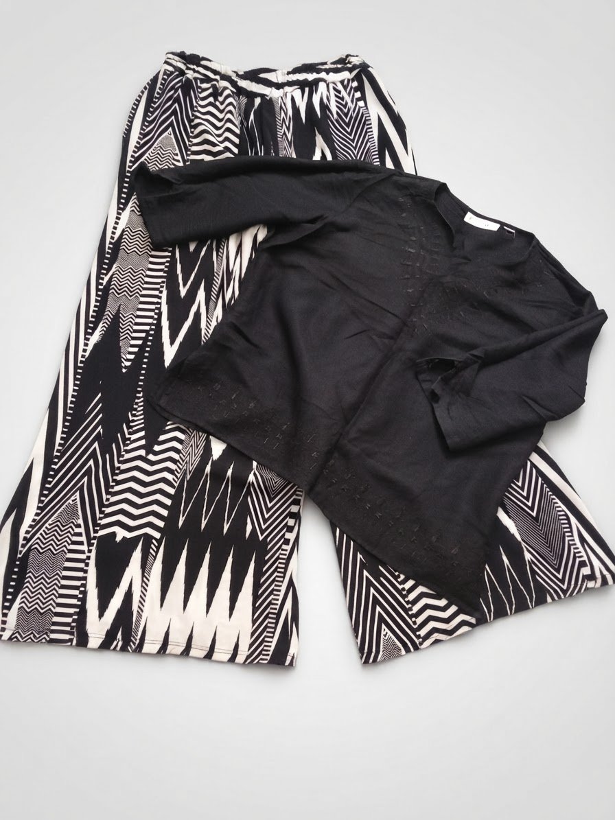 Pantalon large et chemise kamraya M/L