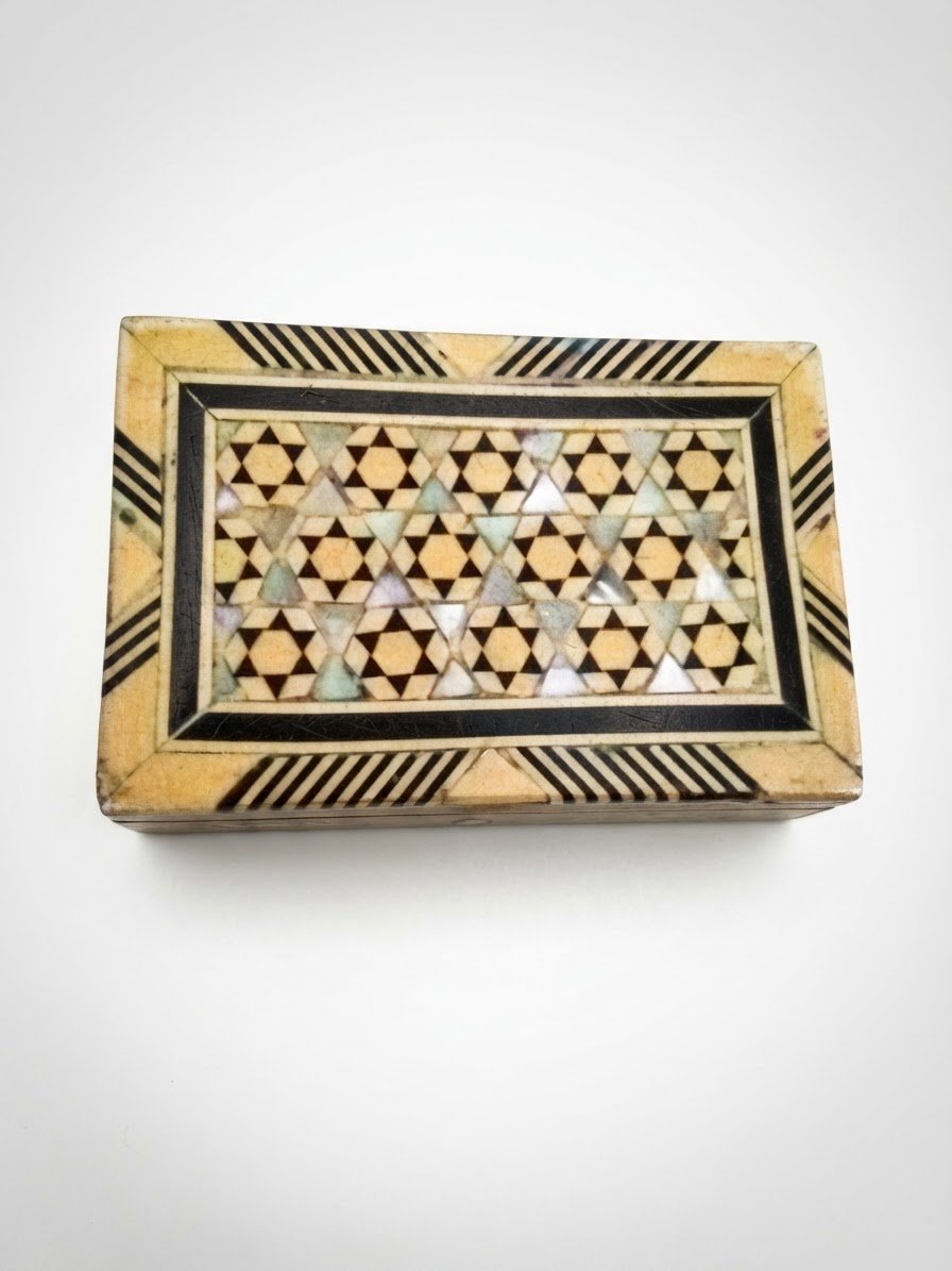 Coffret de bijoux arabesque 