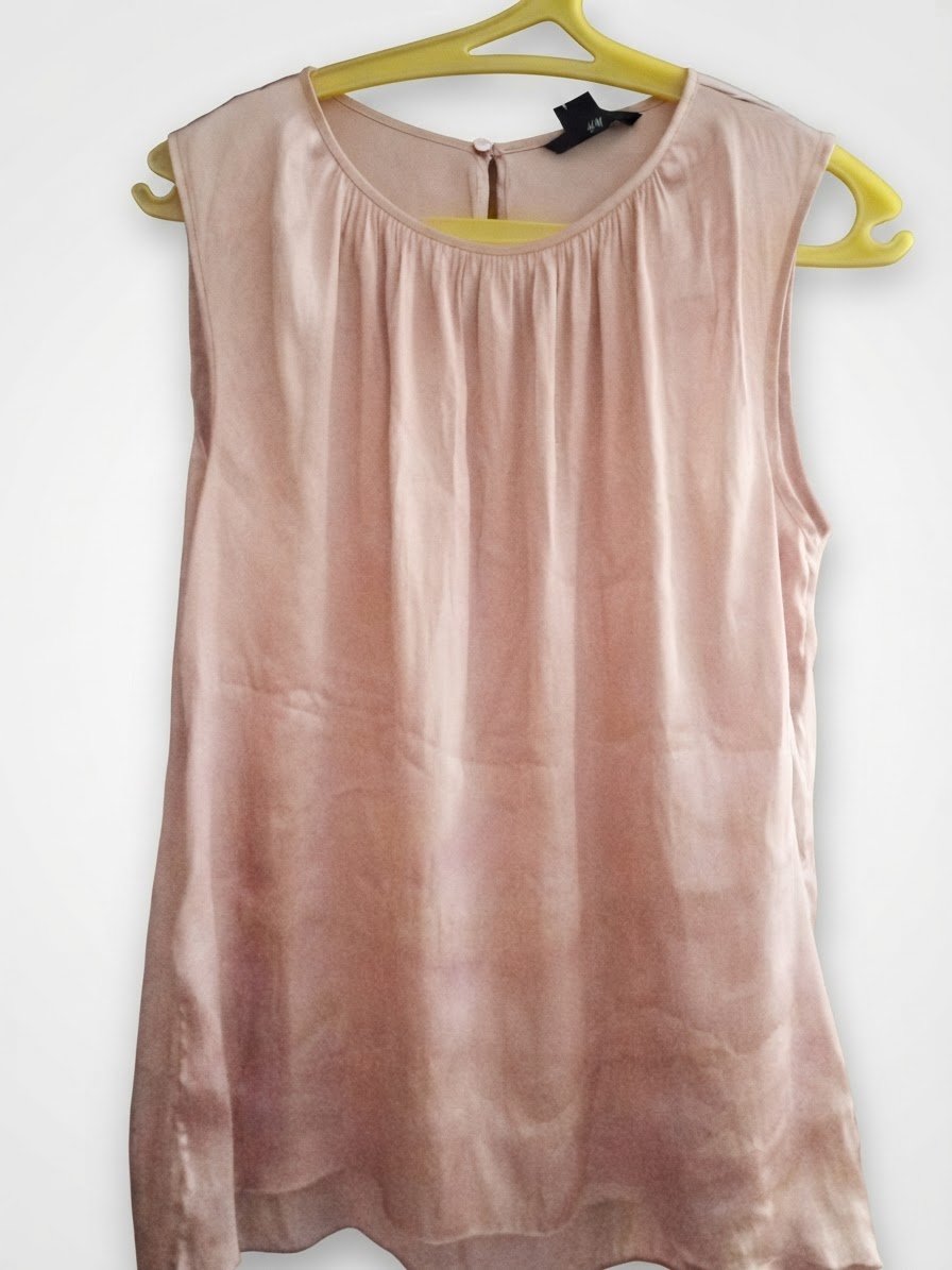 Chemise satinée h&m taille S