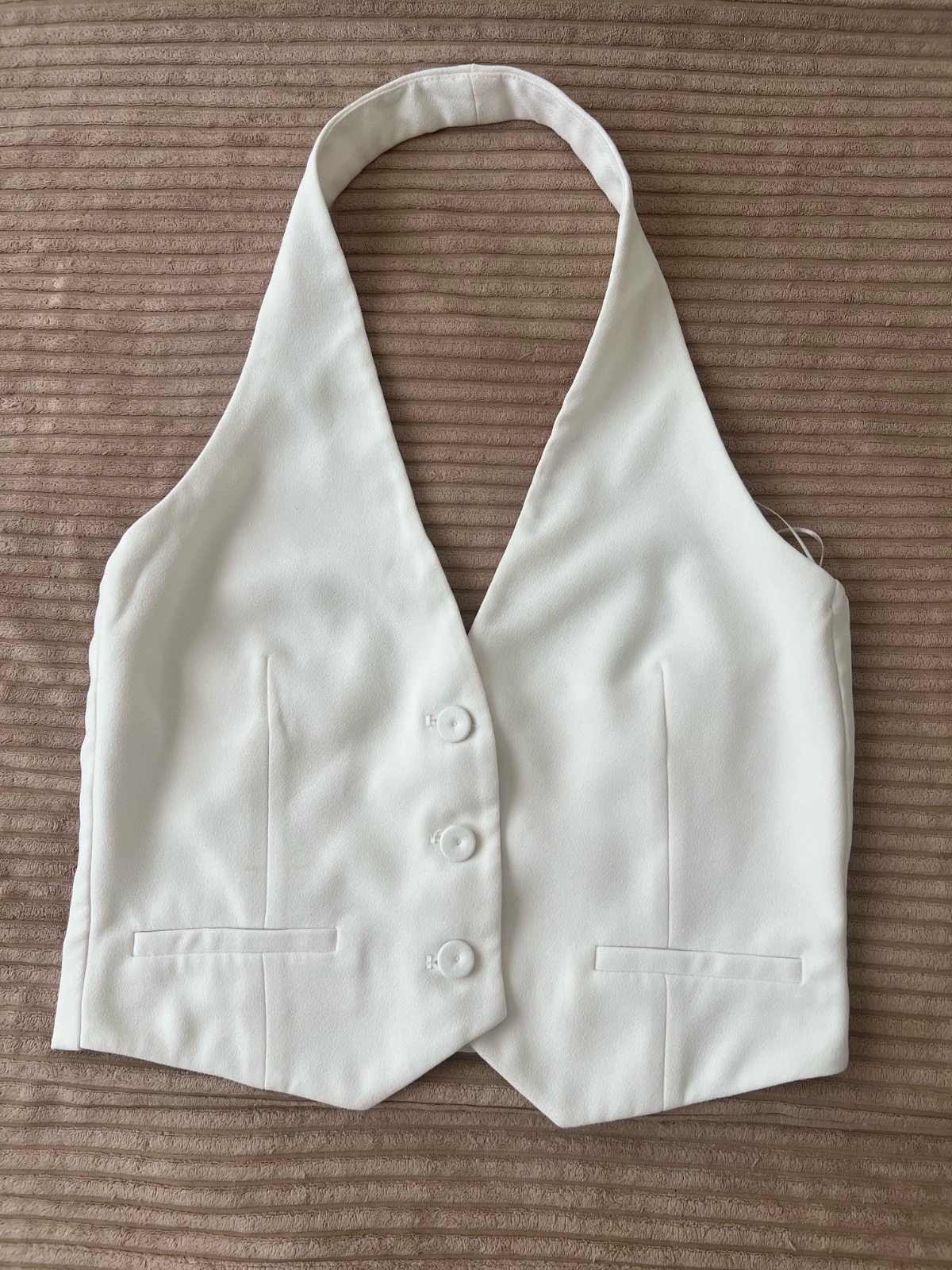 Gilet dos nu Mango