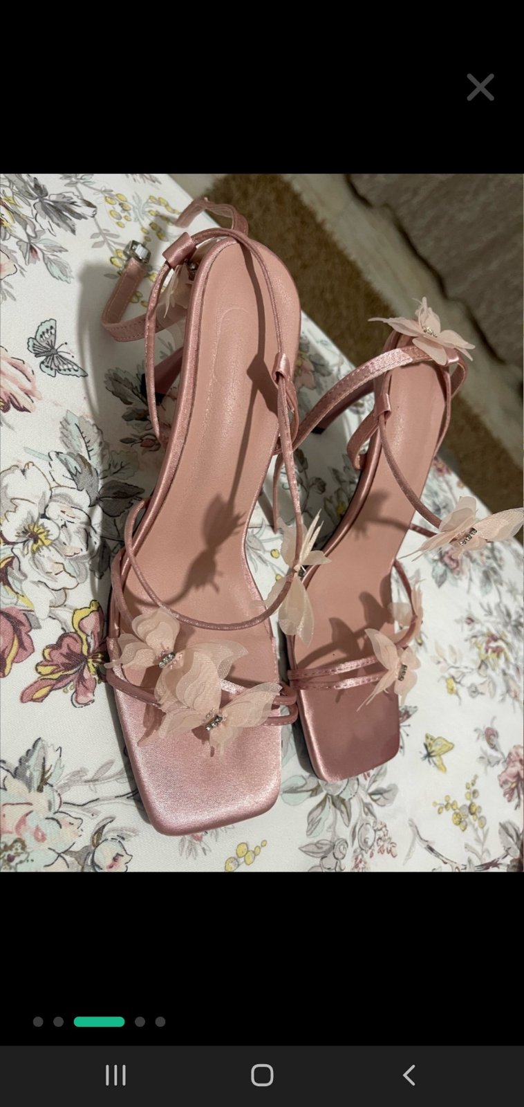 Sandales à talons roses SHEIN – Taille 37