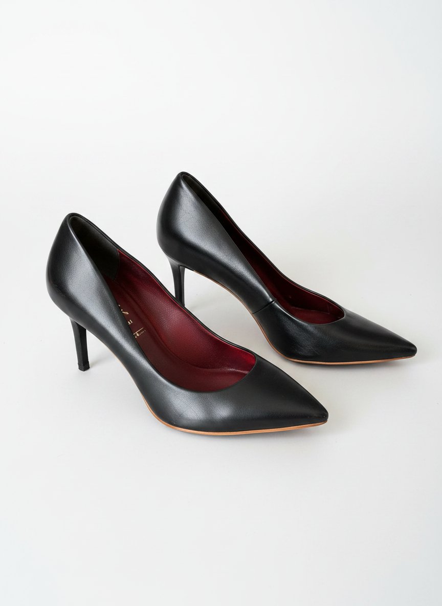 Magnifiques escarpins en cuir noir de la fameuse marque Tamaris. Portés une fois. Doublure intérieure en bordeaux. Dotés de la technologie de la semelle amortissante TOUCHIT.Pointure 41( conviennent à 40) 