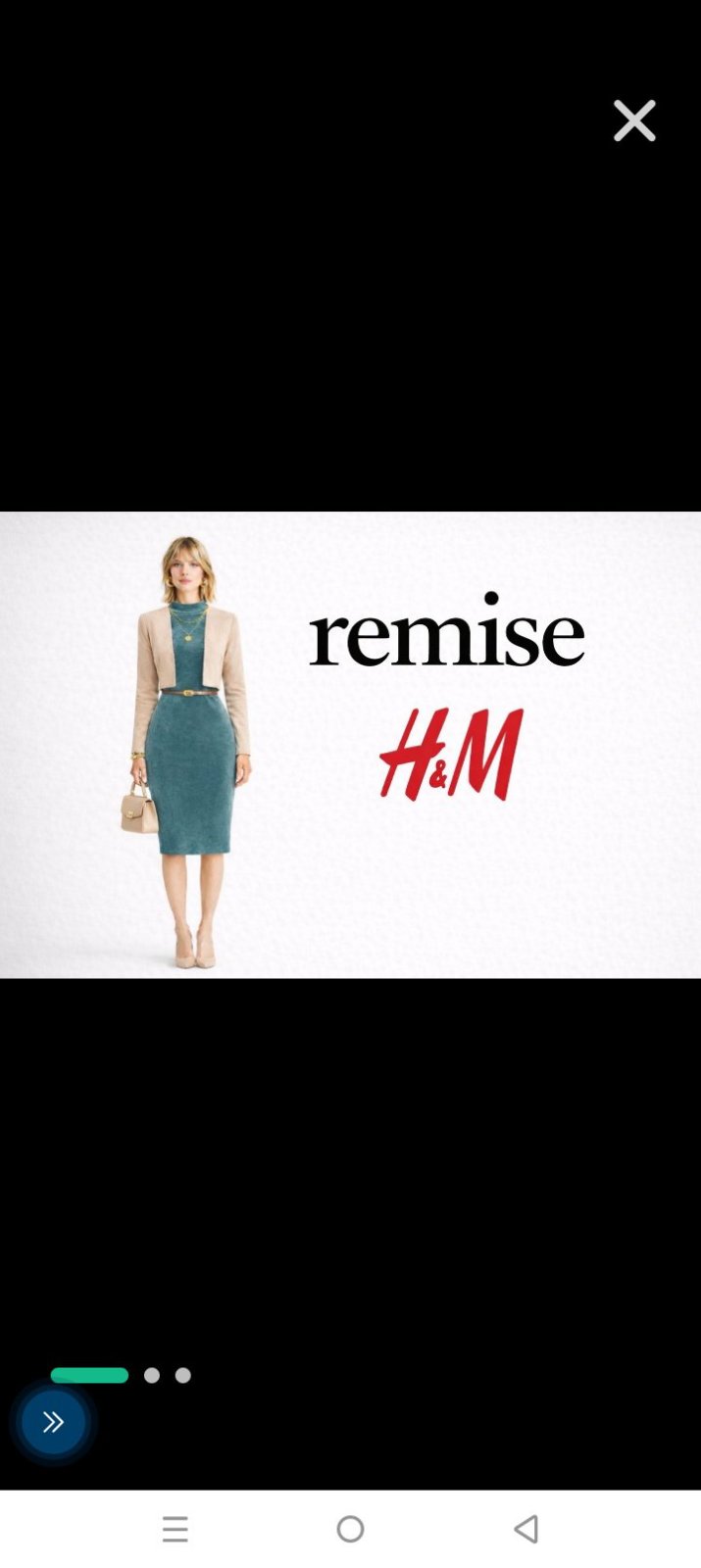 Robe en velours vert canard 