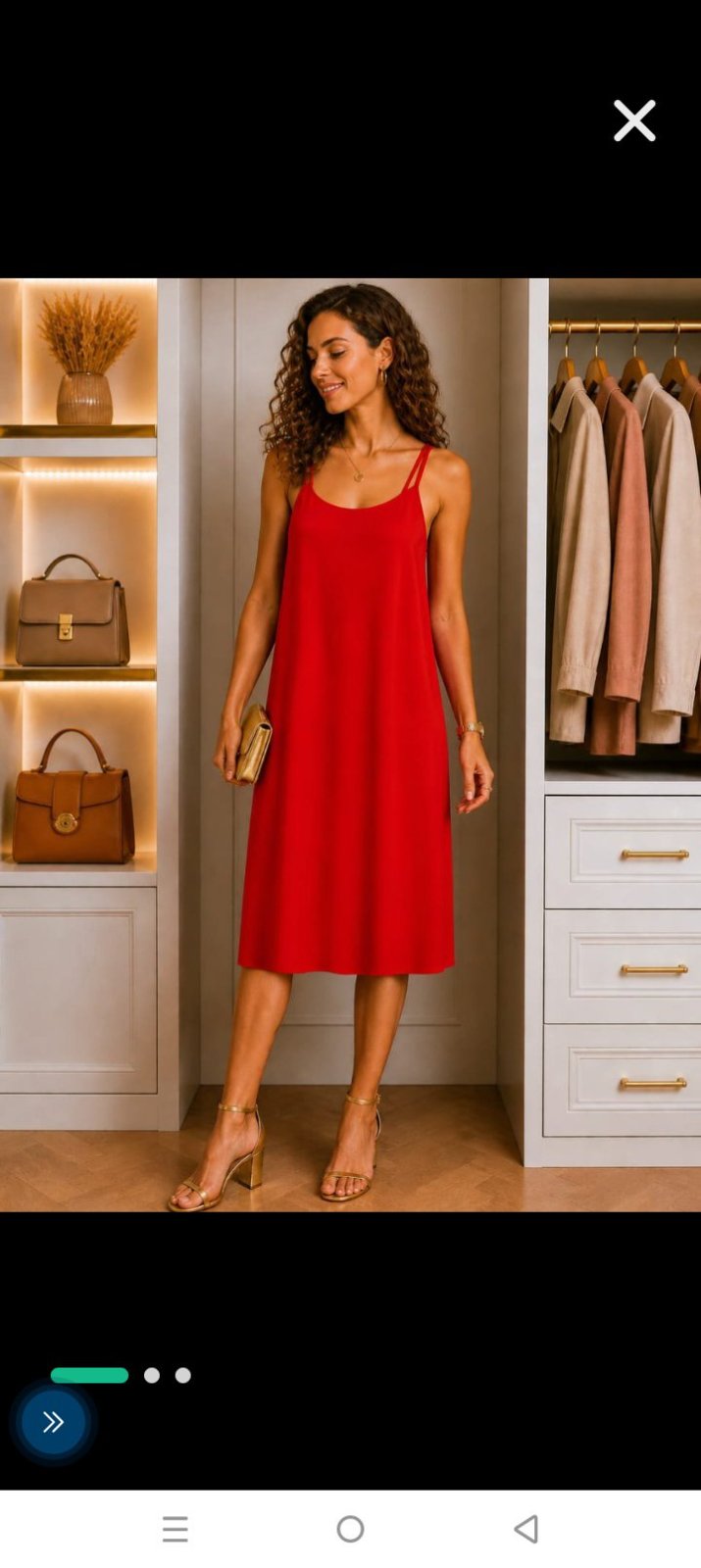 Très jolie robe fluide, idéale pour l'été. Nouveau ptix 28 d