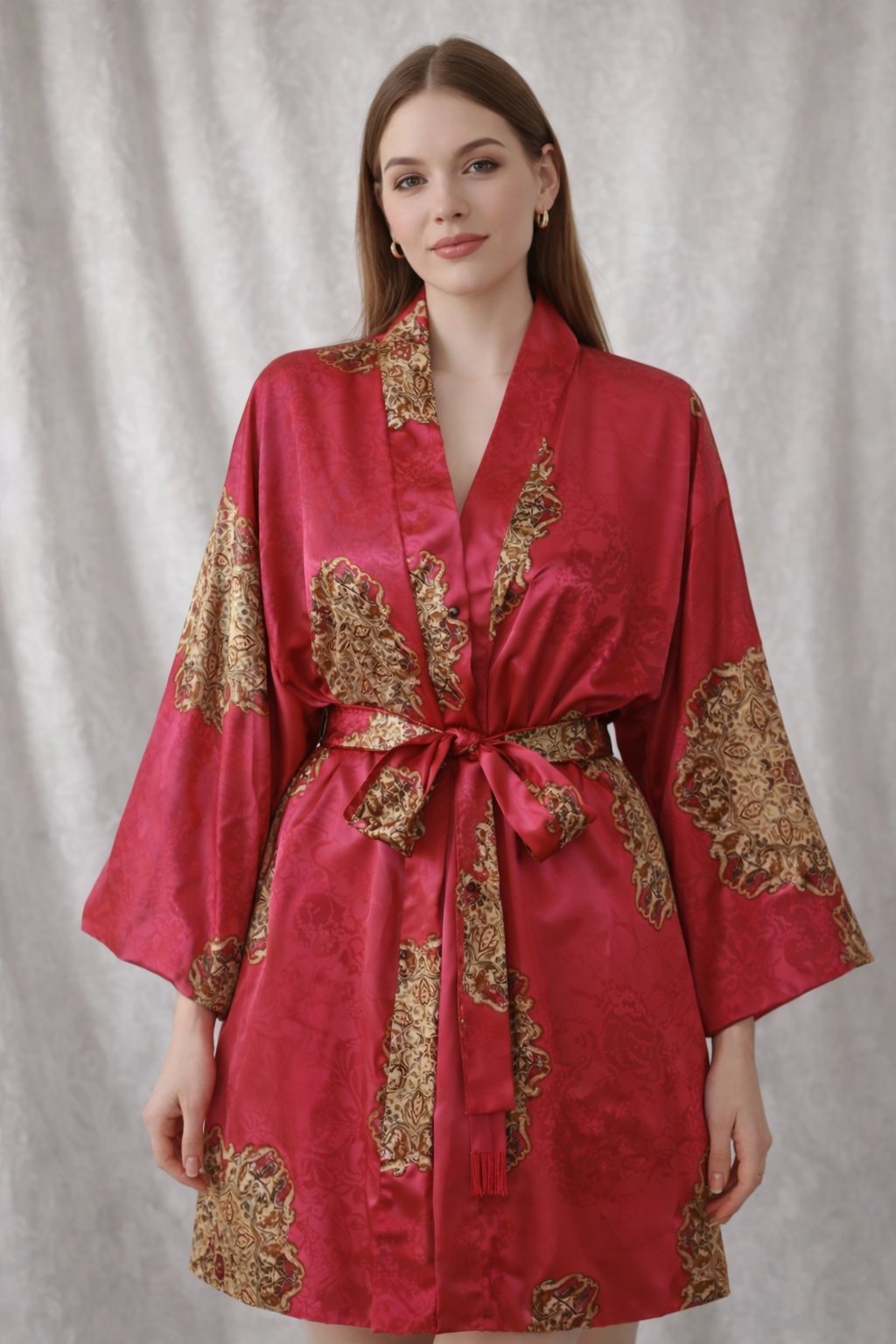 Kimono en satin
