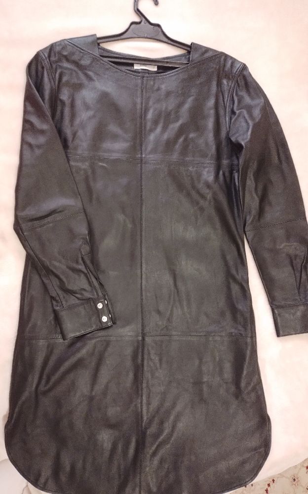 Robe cuir d'agneau